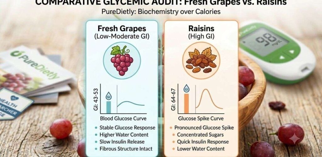 The Glycemic Index of Red Seedless Grapes