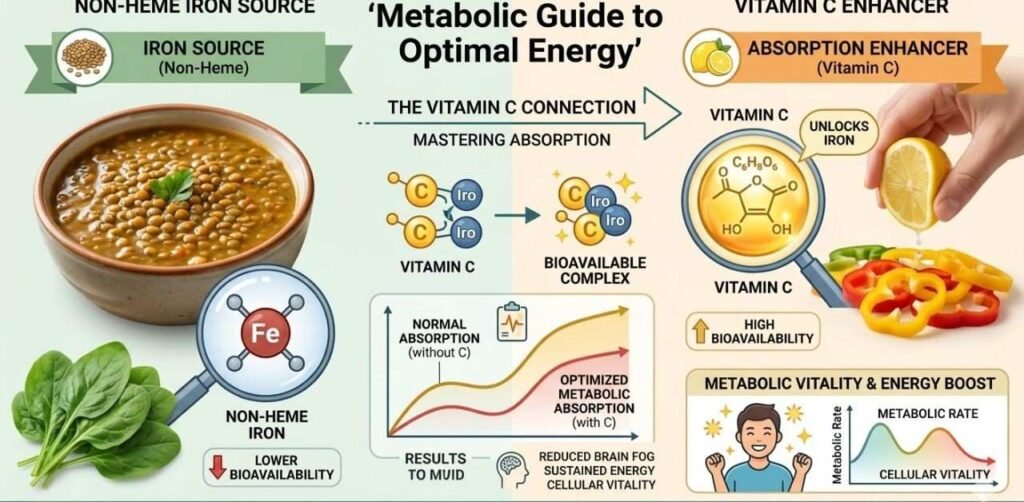 Mastering Absorption: The Vitamin C Connection