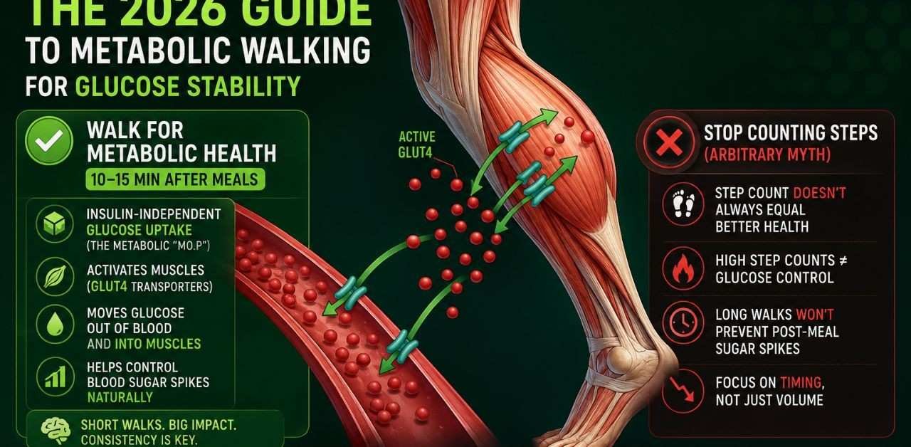 Stop Counting Steps: The 2026 Guide to Metabolic Walking for Glucose Stability