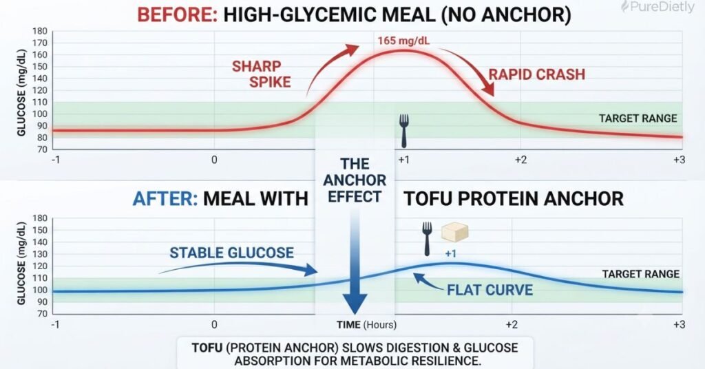 Using Tofu as a "Glucose Anchor"