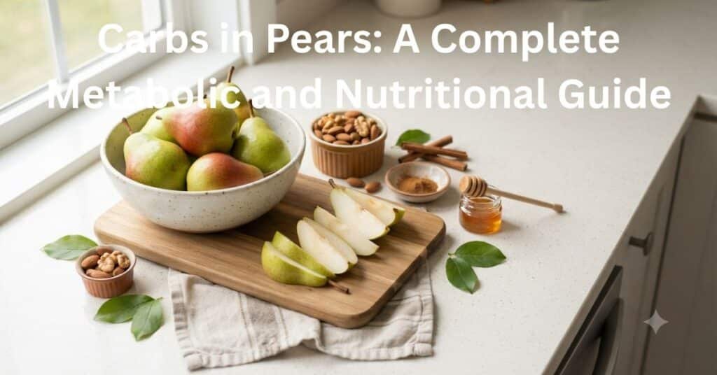 Carbs in Pears: A Complete Metabolic and Nutritional Guide