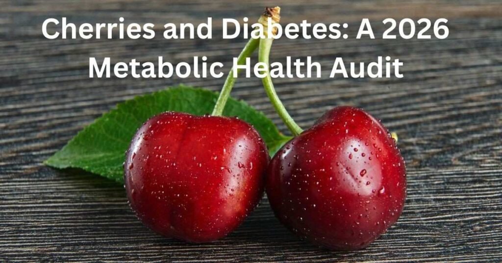 Cherries and Diabetes: A 2026 Metabolic Health Audit