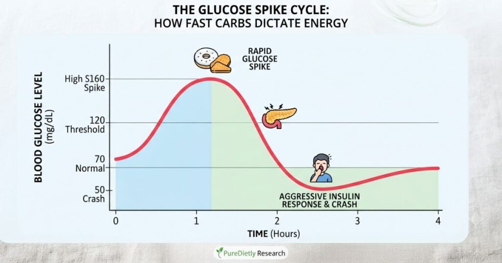 The Glucose Spike Cycle: Why You Feel Tired