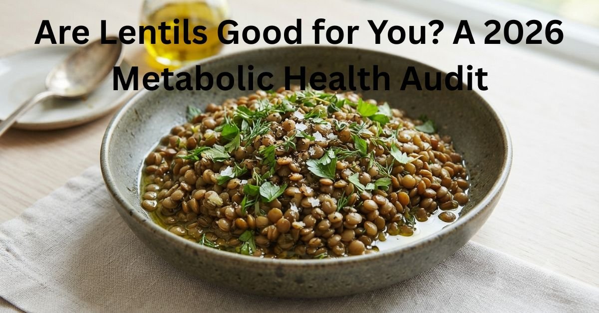 Are Lentils Good for You? A 2026 Metabolic Health Audit Are Lentils Good for You? A 2026 Metabolic Health Audit