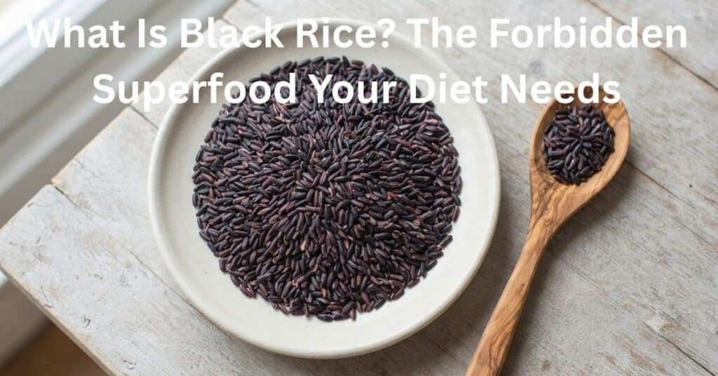 Black Rice Nutrition Facts (Per 1 Cup Cooked)