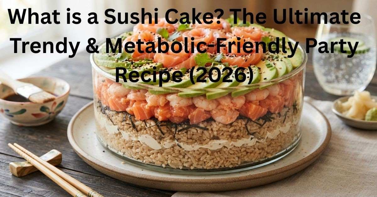 What is a Sushi Cake? The Ultimate Trendy & Metabolic-Friendly Party Recipe (2026) What is a Sushi Cake? The Ultimate Trendy & Metabolic-Friendly Party Recipe (2026)