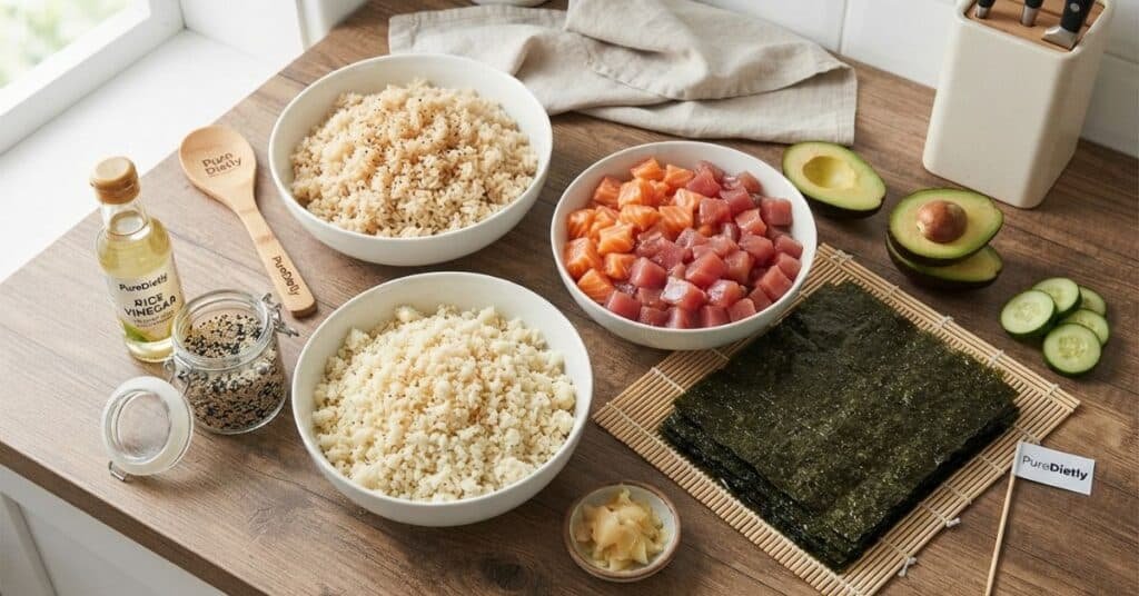 Nutritional Comparison: Traditional Sushi vs. Homemade Sushi Cake