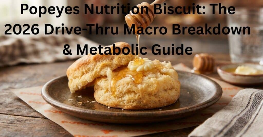 Popeyes Nutrition Biscuit: The 2026 Drive-Thru Macro Breakdown & Metabolic Guide
