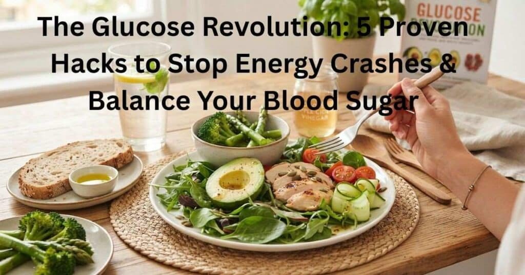Balanced healthy meal representing the glucose revolution lifestyle