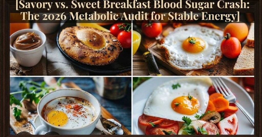 Savory vs. Sweet Breakfast Blood Sugar Crash