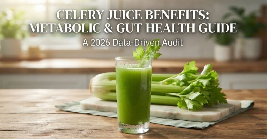 Celery Juice Benefits: The Ultimate 2026 Metabolic and Gut Health Guide
