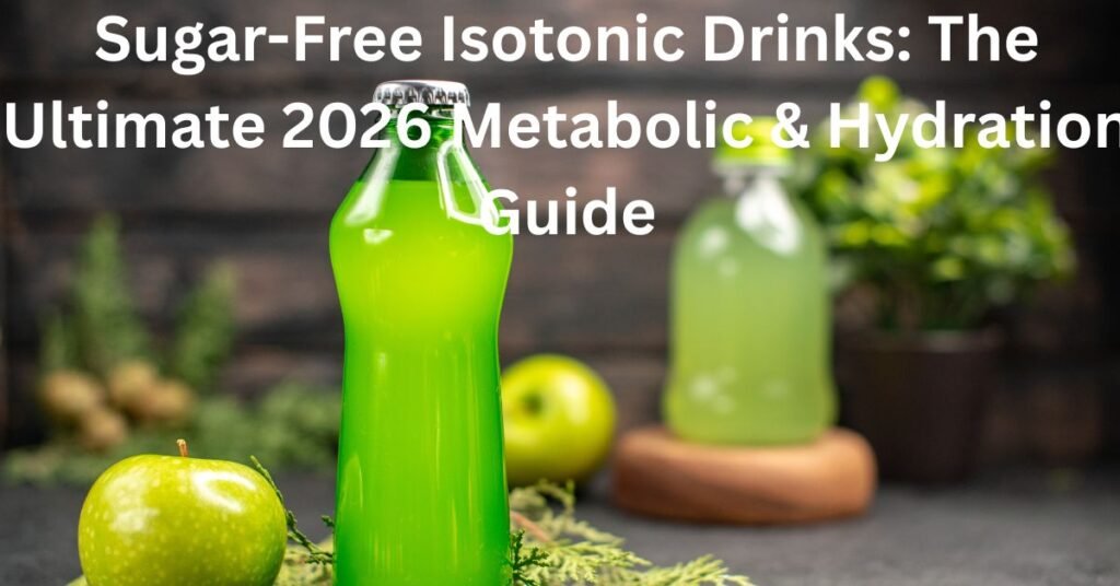 sugar free isotonic drink for hydration and prediabetes wellness