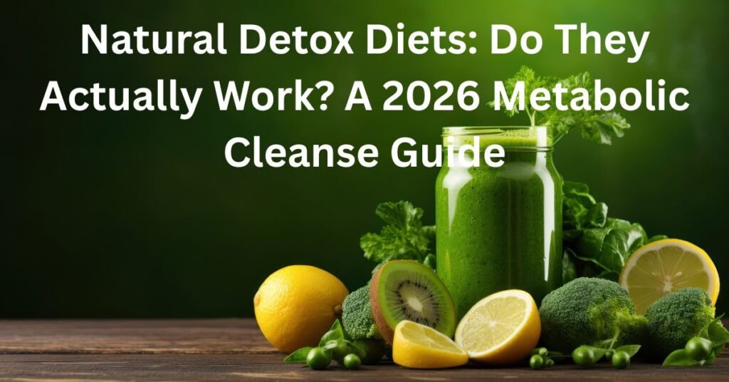 Natural Detox Diets: Do They Actually Work? A 2026 Metabolic Cleanse Guide