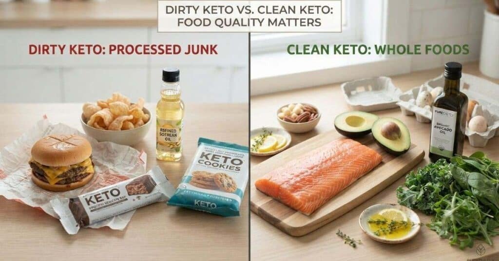 The "Dirty Keto Trap": Why Food Quality Matters Most