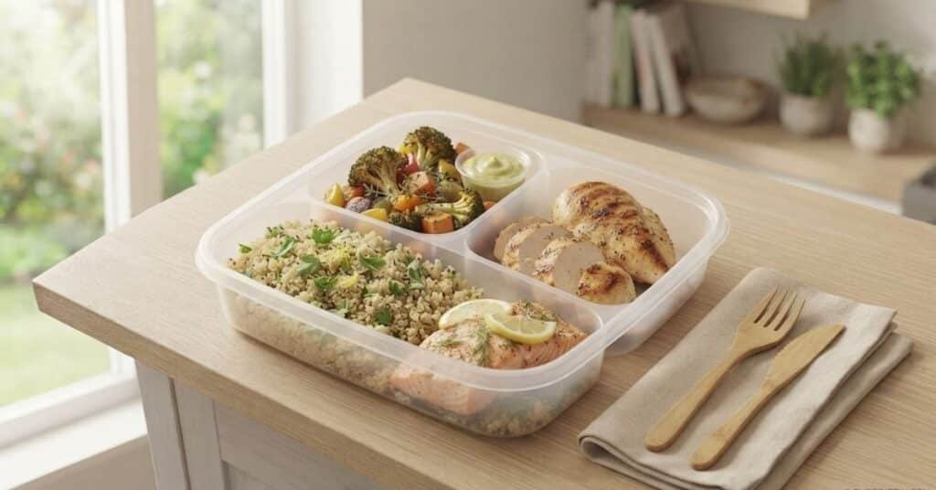 A Sample Weekly Meal Framework to Start Safely
