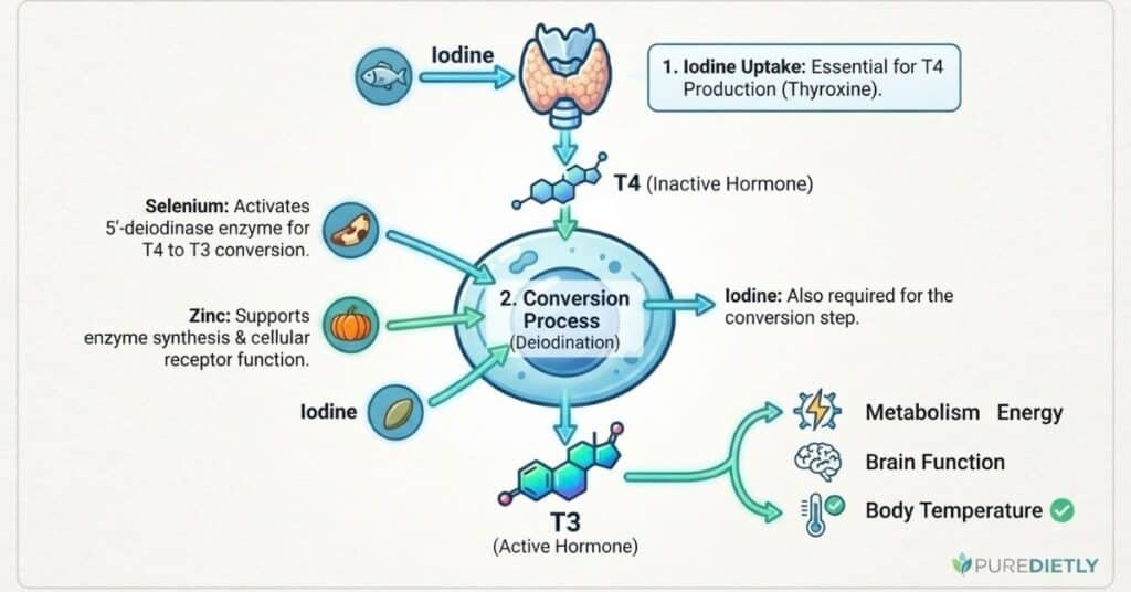 The Core Nutritional Breakdown: Essential Elements for Thyroid Health