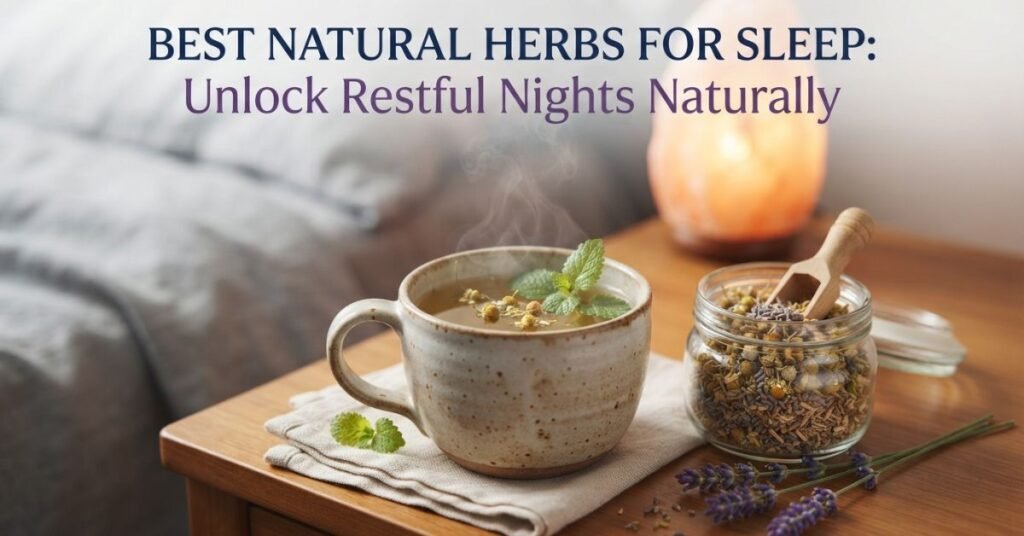 Best Natural Herbs for Sleep: Unlock Restful Nights Naturally