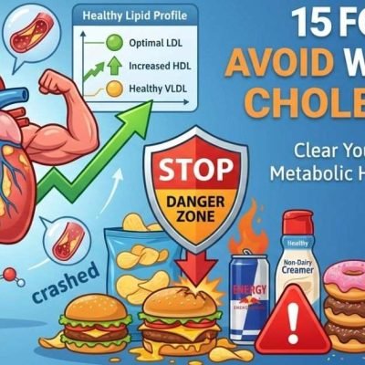 15 Foods to Avoid With High Cholesterol: A 2026 Metabolic Audit