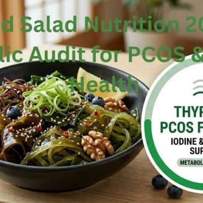 Seaweed Salad Nutrition 2026: The Metabolic Audit for PCOS & Thyroid Health