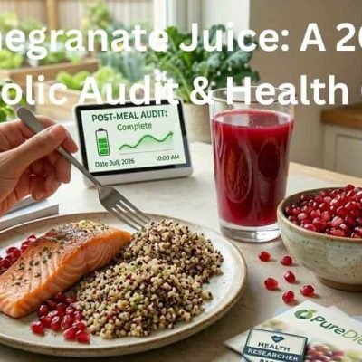 Pomegranate Juice: A 2026 Metabolic Audit & Health Guide