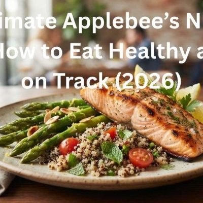 The Ultimate Applebee’s Nutrition Guide: How to Eat Healthy and Stay on Track (2026)