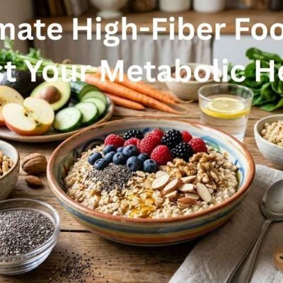 The Ultimate High-Fiber Food Guide: Boost Your Metabolic Health