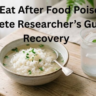 What to Eat After Food Poisoning: A Complete Researcher’s Guide to Recovery