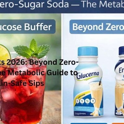 Diabetic Drinks 2026: Beyond Zero-Sugar Soda The Metabolic Guide to Insulin-Safe Sips
